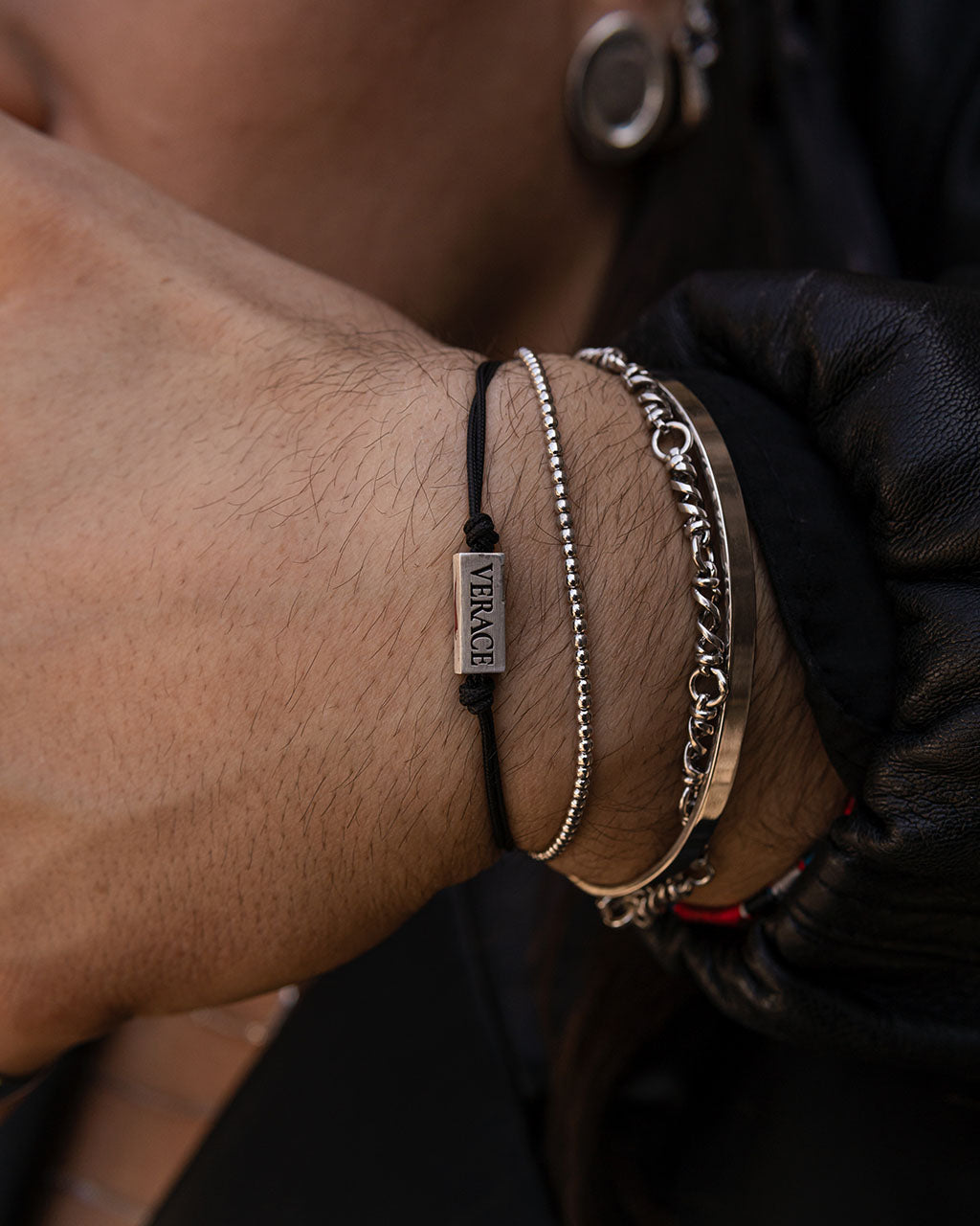 Bracciale freccia in argento sterling 925 oro/argentoBracciale